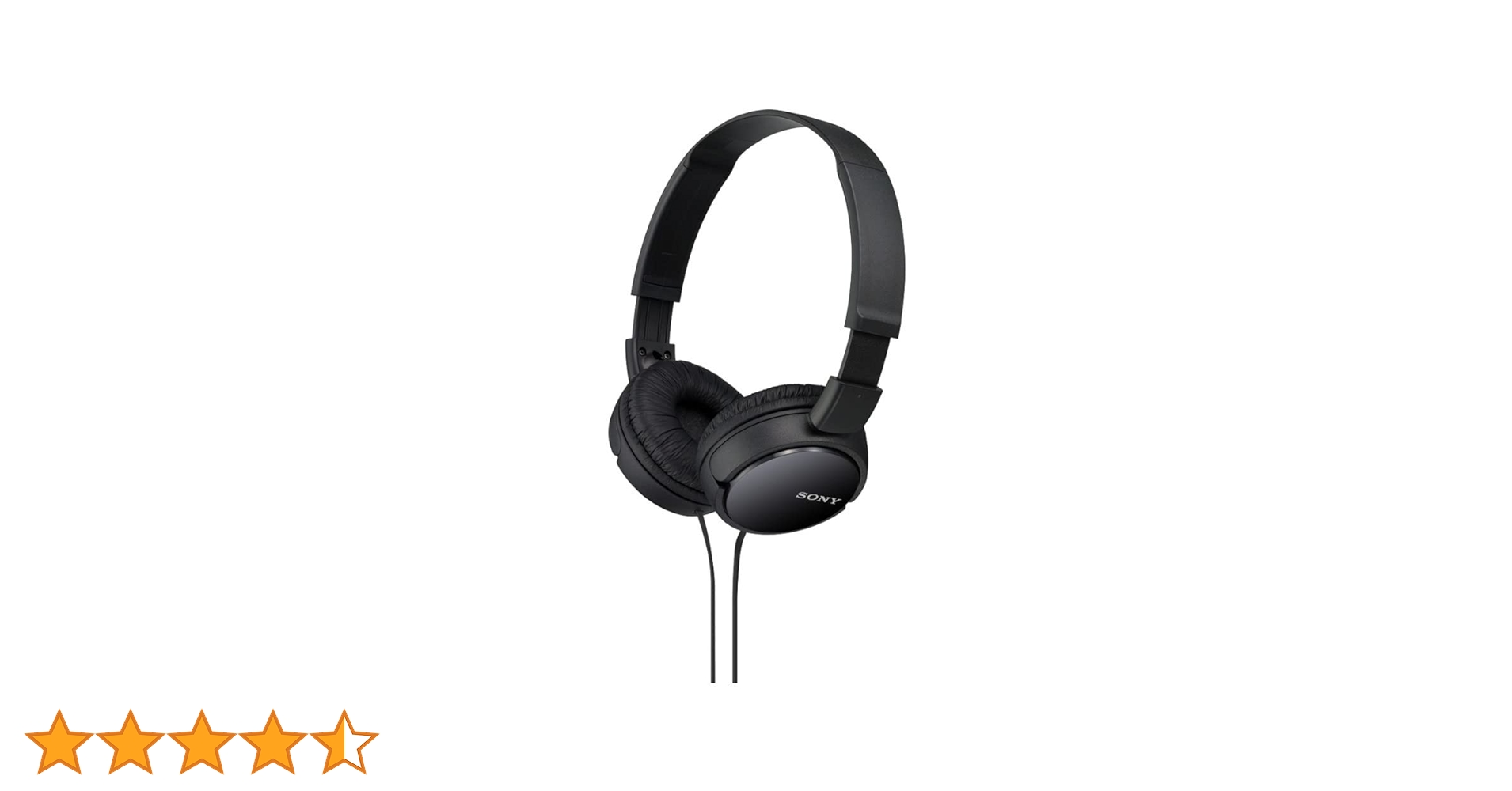 ソイリッチ Sony Fones de ouvido intra-auriculares ZX Series com fio, preto